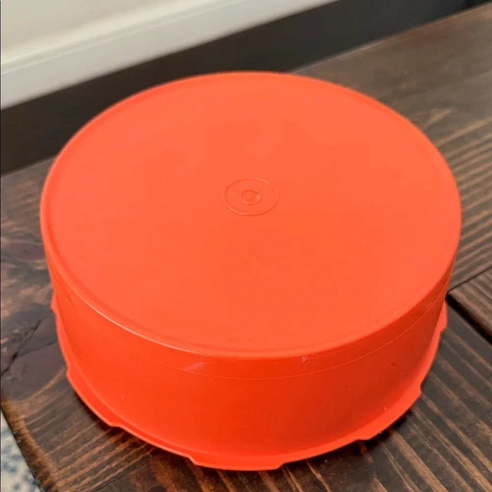 Tupperware Vibrant Orange Storage Bowl